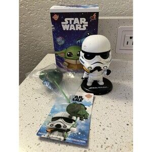 Cosbi Hot Toys Star Wars Sand trooper Balloon Bobble Head Figure IN HAND NEW